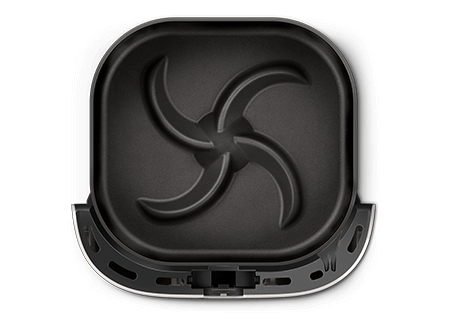 360&deg; air flow, Airfryer with rapid technology